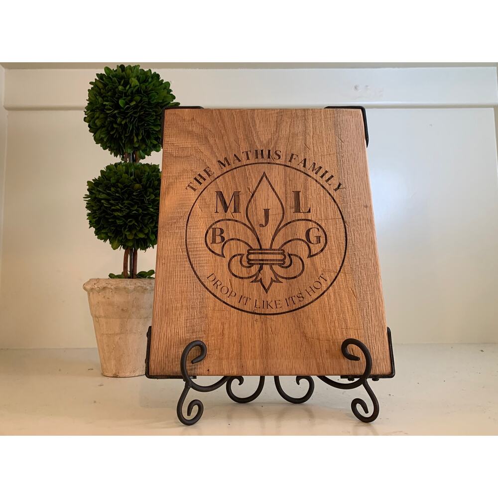 Custom Wooden Hot Pan Holder